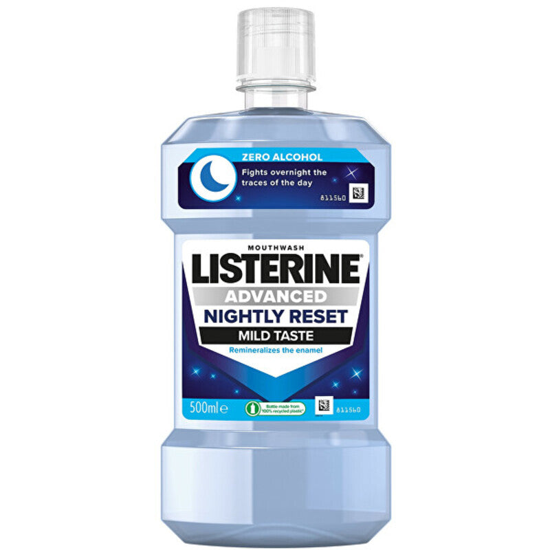 „Listerine Advanced Nightly Reset“ švelnaus skonio burnos skalavimo skystis
