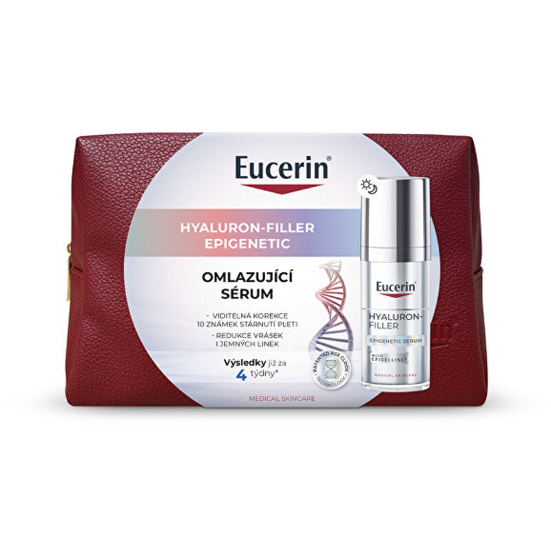 Eucerin Hyaluron-Filler Epigenetic Serum - Atjauninantis odos serumas su kosmetine