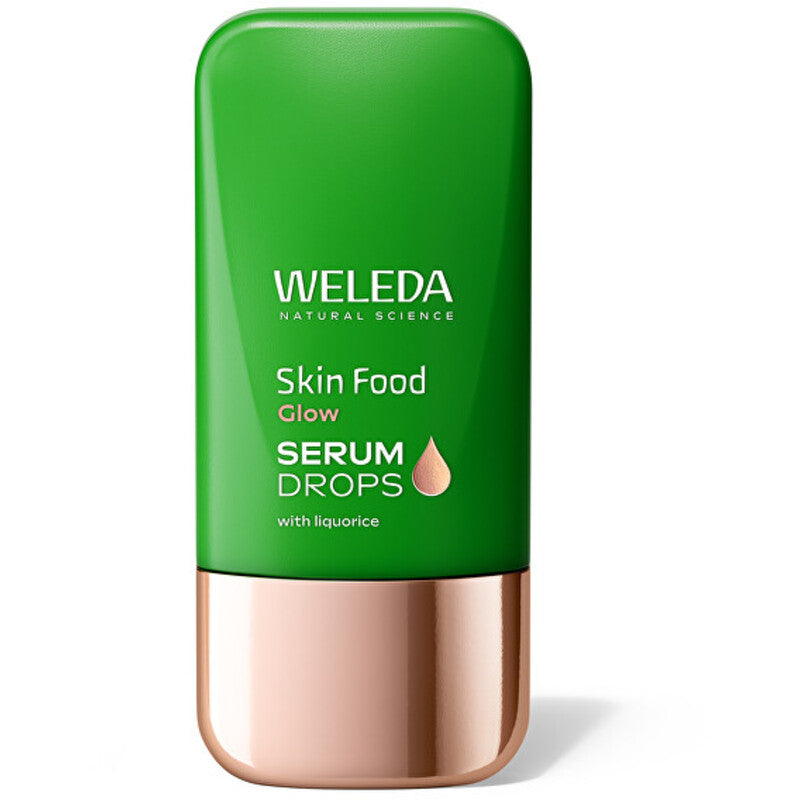 „Weleda Skin Food Glow“ serumo lašai – skaistinamasis odos serumas