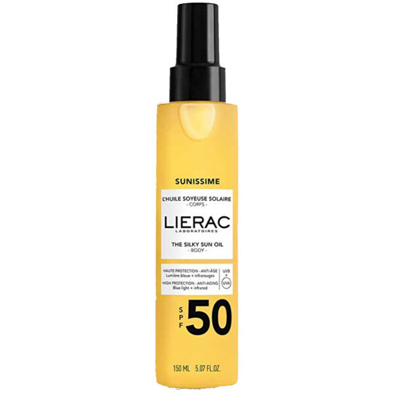 „Lierac Sunissime The Silky Sun Oil SPF 50“ – apsauginis aliejus nuo saulės