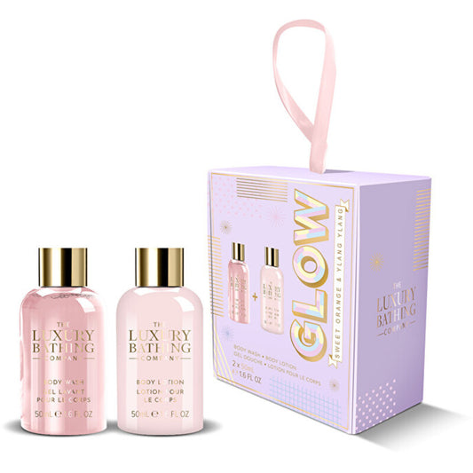 „Luxury Bathing Company“ kūno priežiūros dovanų rinkinys (apelsinų ir ilang ilang)