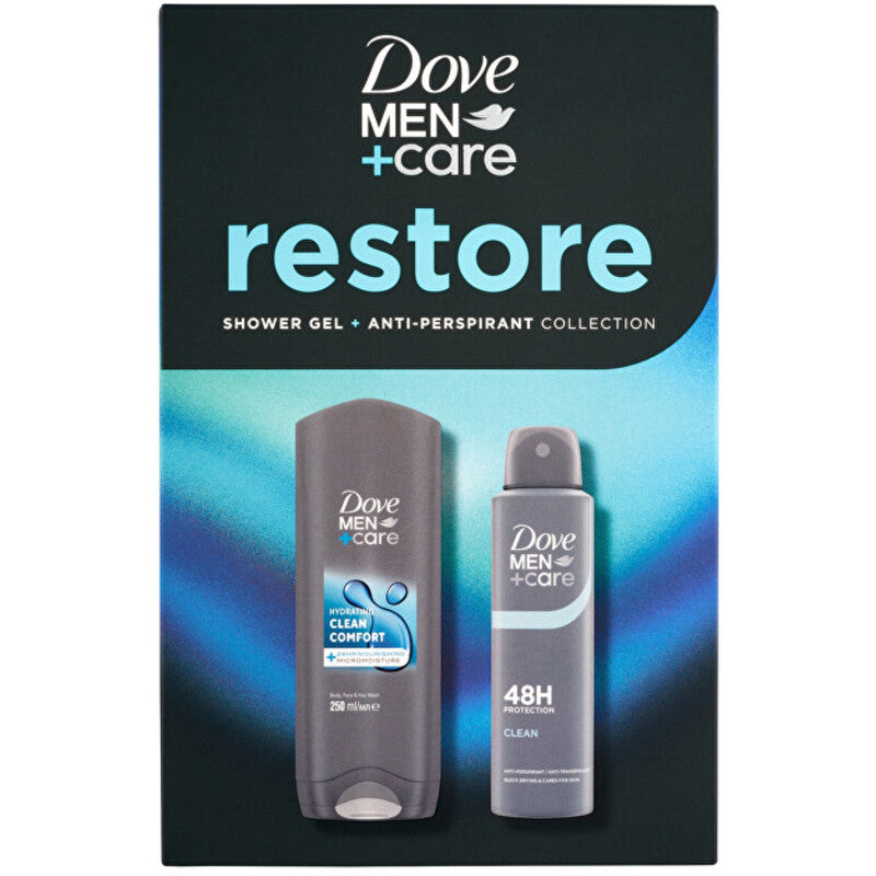 „Dove Men Restore“ kūno priežiūros rinkinys – kūno priežiūros dovanų rinkinys