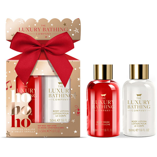 Luxury Bathing Company Body Care Gift Set (Pralley and Vanilla)