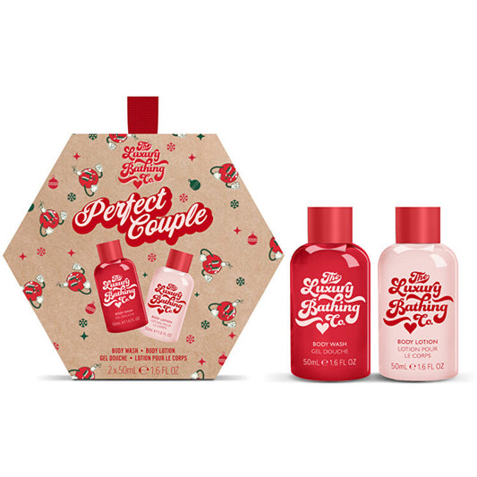 Luxury Bathing Company mini bathroom care gift set (Christmas candy, cocoa and vanilla)
