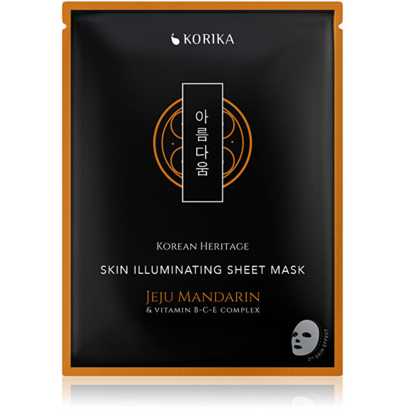KORIKA Korean Heritage Skin Illumination Sheet Mask - Šviesinamoji lakštinė kaukė