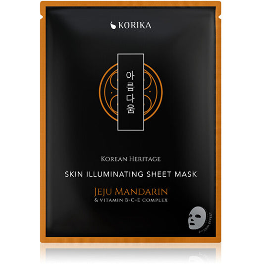 KORIKA Korean Heritage Skin Illumination Sheet Mask - Šviesinamoji lakštinė kaukė