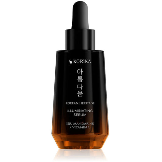 KORIKA Korean Heritage Illuminating Serum - skaistinamasis serumas su džedžu mandarinais ir vitaminu C.