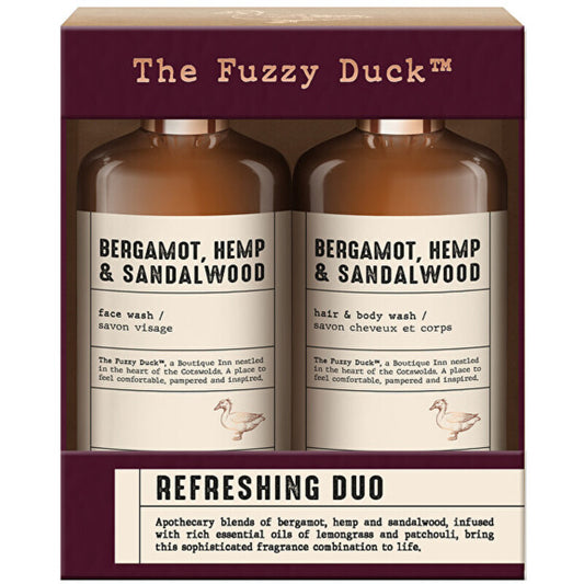 „Baylis & Harding“ vyriškas dušo rinkinys (bergamotė, kanapės ir santalas) – dovanų rinkinys