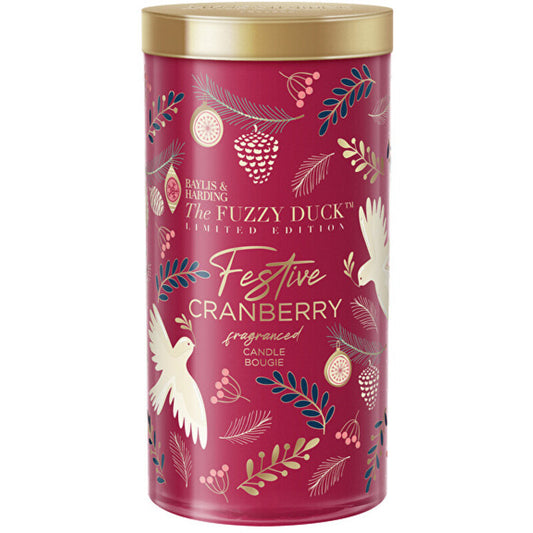 Baylis & Harding's festive cranberry scented candle (winter kingdom) - scented candle