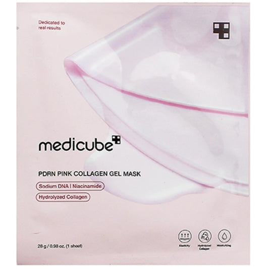Medicube PDRN Pink Collagen Gel Mask – hidrogelinė kolageno kaukė