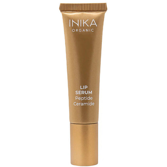„Inika Organic Lip Serum“ – lūpų serumas su peptidais ir keramidais.