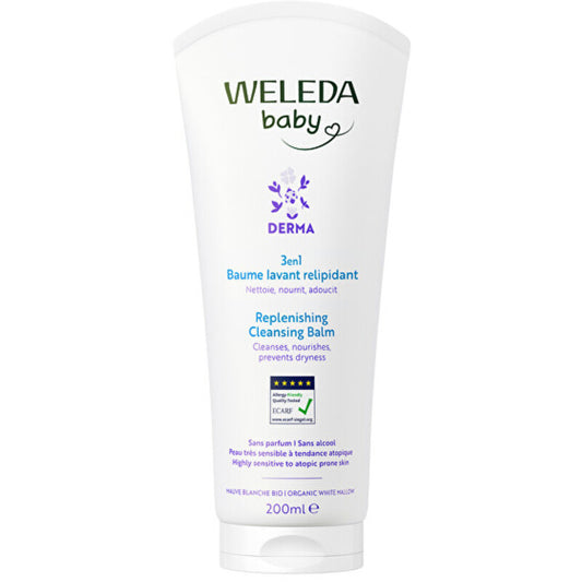 Weleda Baby 3in1 Derma Replenishing valomasis balzamas - valomasis balzamas