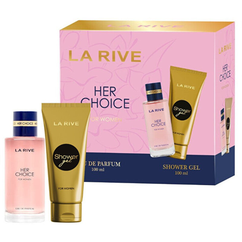 La Rive Her Choice Gift Set EDP 100 ml and Shower Gel 100 ml