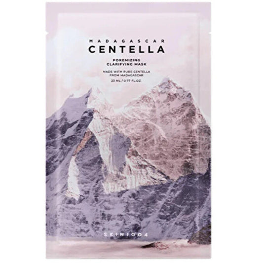 SKIN1004 Madagaskaro centelės poras atkurianti valomoji kaukė - giliai valanti lakštinė kaukė