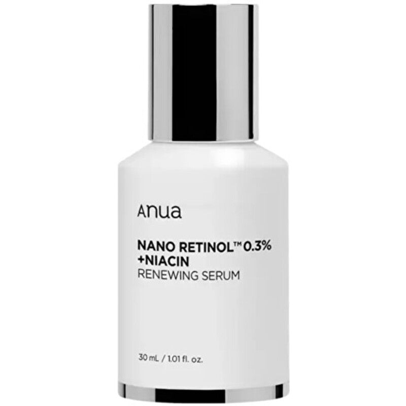 Anua Nano retinolis 0,3% + niacinas – odos atnaujinamasis serumas
