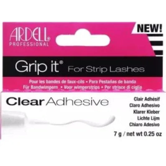 Ardell „Grip It For Strip Lashes“ skaidrūs blakstienų klijai – 7 g