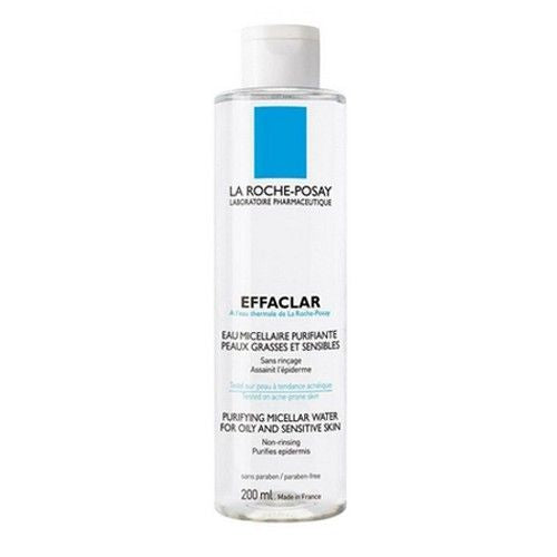 La Roche-Posay Veido valymo micelinis vanduo „Effaclar“ (valantis micelinis vanduo) 200 ml