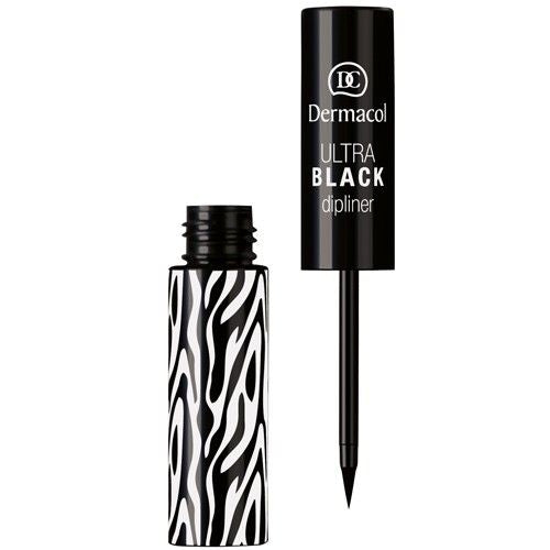 „Dermacol Ultra Black Dipliner“ – skystas akių pieštukas 2,8 ml